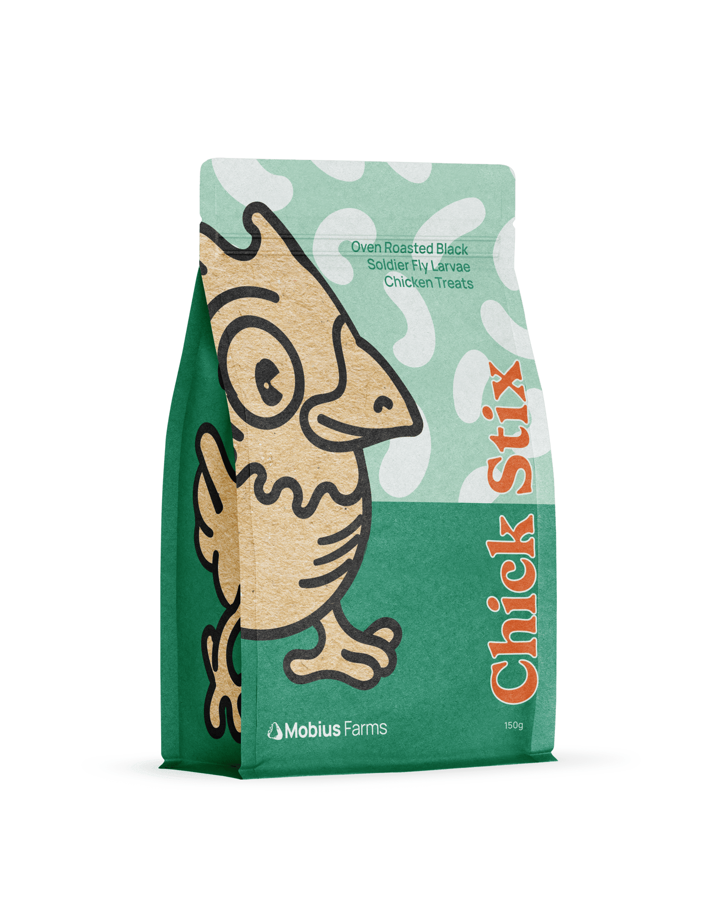 Chick Stix - Black Soldier Fly Larvae (Roasted)