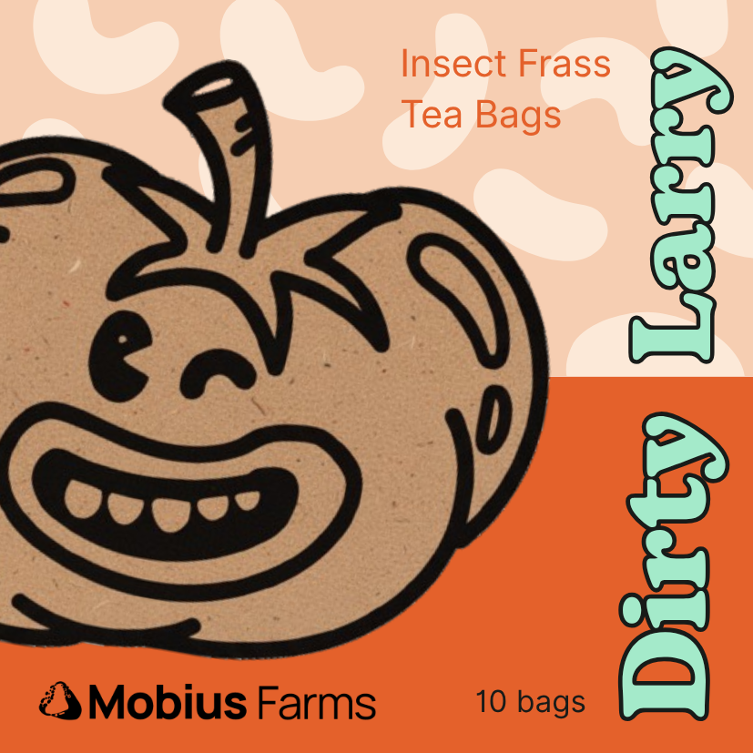 Dirty Larry - Insect Frass - Tea Bag Tin